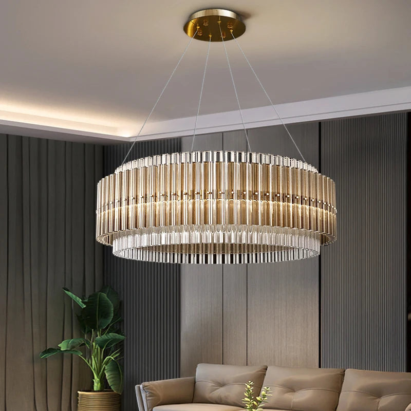 Lustre Led de luxe pour salon