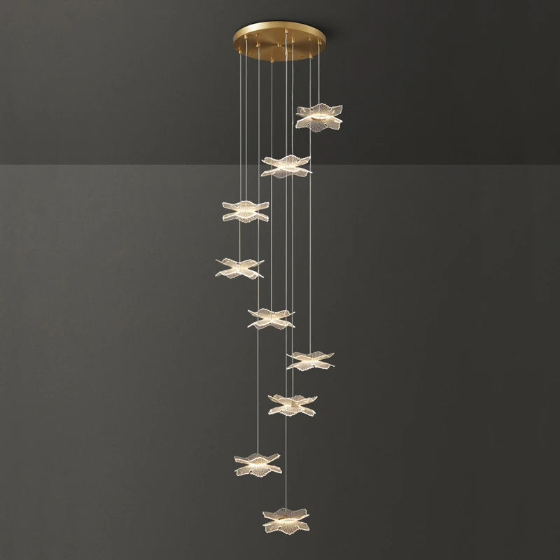 plafonnier moderne design pour éclairage intérieur élégant - vue 5 sur 12