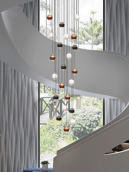 lustre créatif pour éclairage minimaliste et moderne - vue 3 sur 16