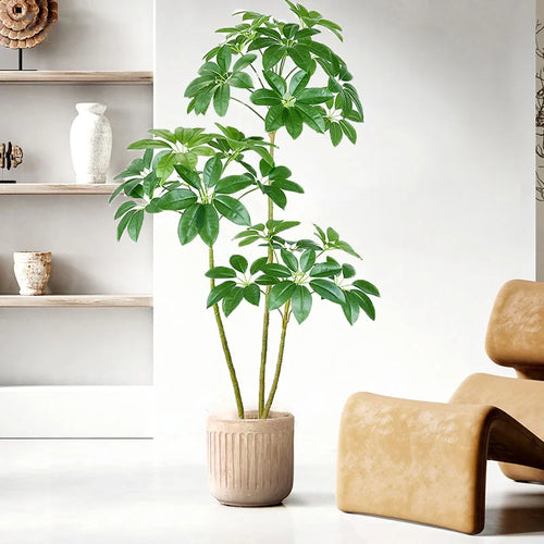 plantes artificielles tropicales pour décoration intérieure et extérieure