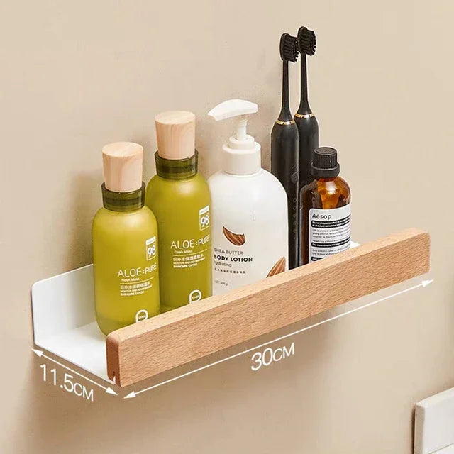 etagère murale de rangement pour salle de bain