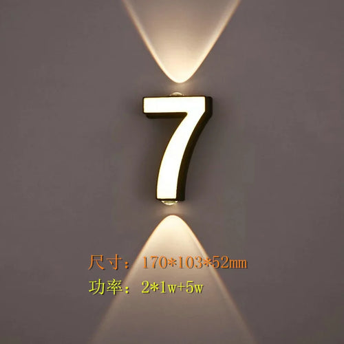 lampe numérique extérieure étanche led projection paysage signature moderne - vue 15 sur 15