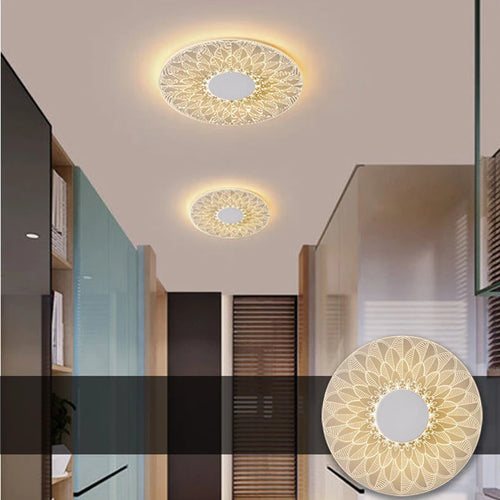 Moderne Ultra-mince salon porche balcon couloir allée LED plafonnier intérieur lustre acrylique светильник un plafonniers