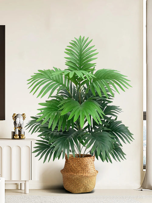 palmier artificiel tropical en plastique pour décoration intérieure - vue 4 sur 8