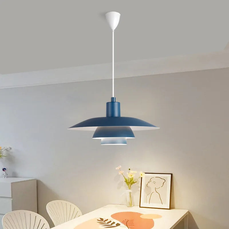 lustre danois créatif soucoupe volante pour café restaurant magasin