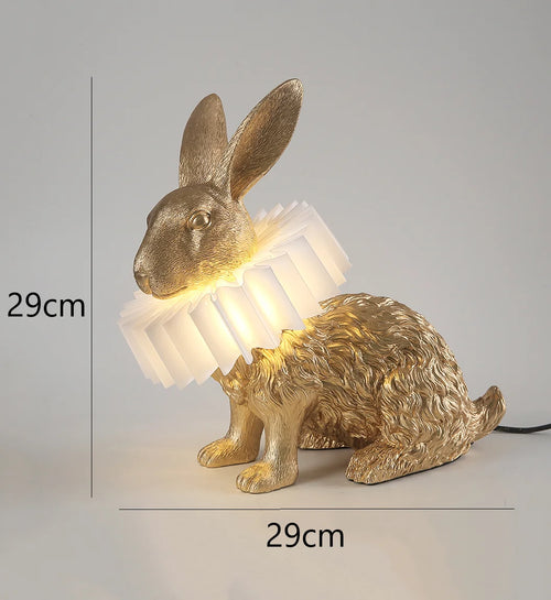 lampe à poser lapin nordique décorative pour enfants et intérieur - vue 10 sur 9