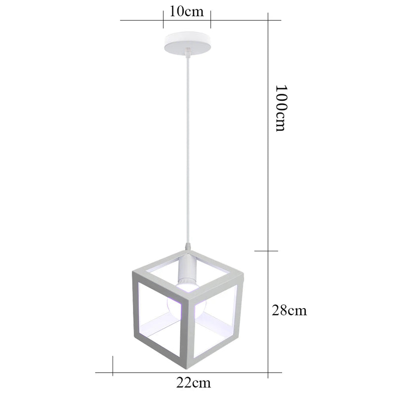 suspension rétro industrielle style loft vintage pour intérieur