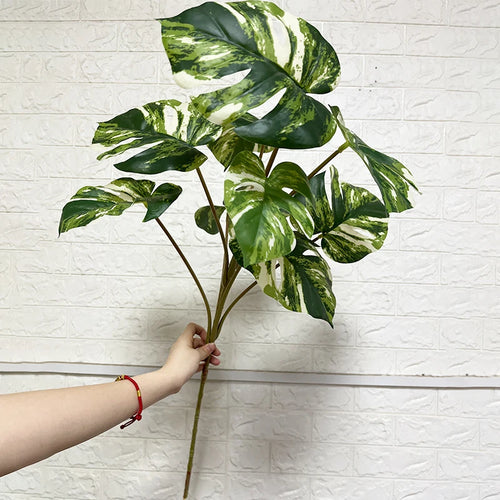 plantes artificielles monstera pour décoration intérieure et extérieure - vue 3 sur 10