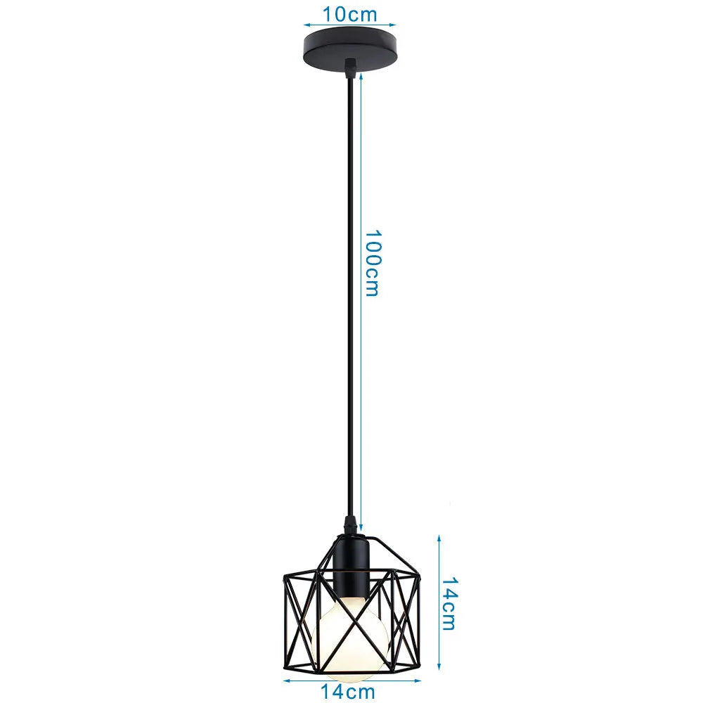 suspension rétro industrielle style loft vintage pour intérieur - vue 29 sur 30