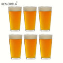 Lot 6 verres design rainuré multi boissons