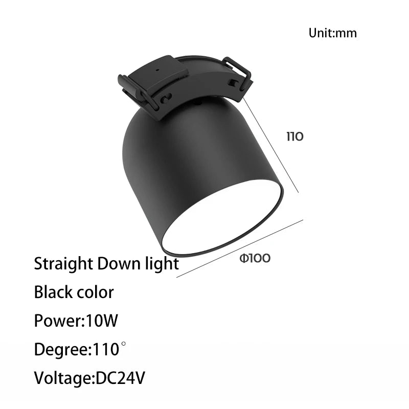 lampe led en tissu tricoté bande lumineuse pour loft - vue 25 sur 28