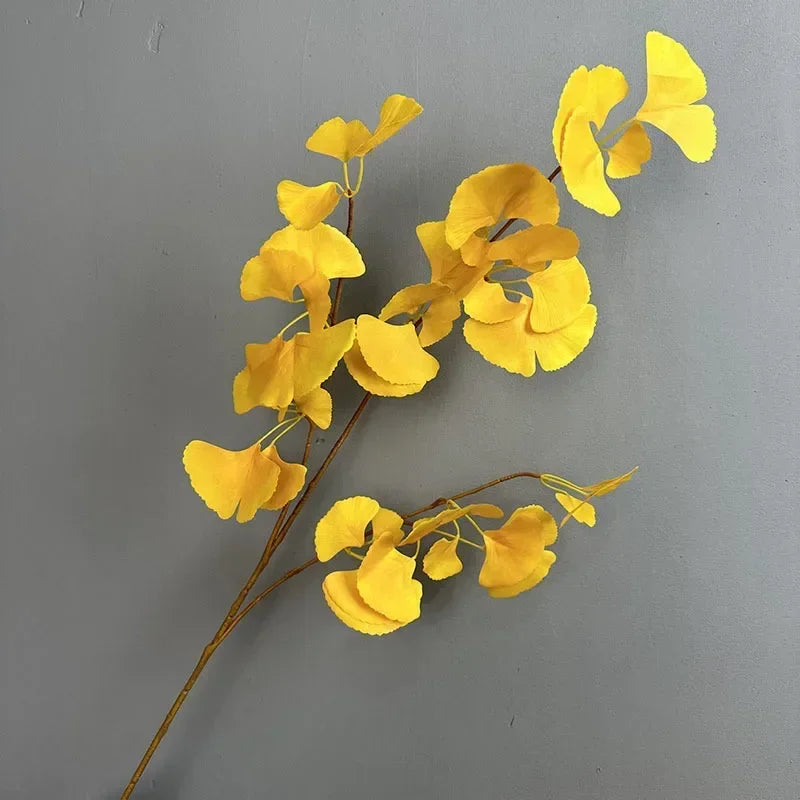 plante décorative ginkgo artificielle à trois fourches pour extérieur - vue 5 sur 6