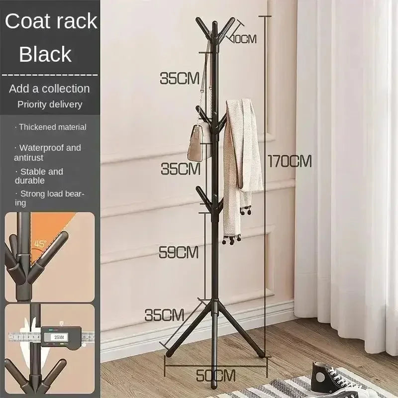 porte-manteau sur pied pratique pour un rangement optimal - vue 9 sur 9