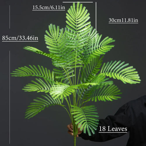 grandes feuilles de palmier artificielles pour décoration de jardin et fête - vue 6 sur 6