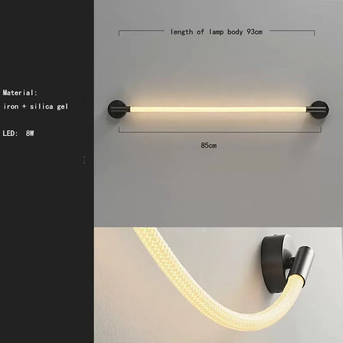 applique murale en silicone et acier inoxydable pour - vue 10 sur 10