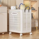 panier de rangement pliable imitation rotin pour jouets et linge