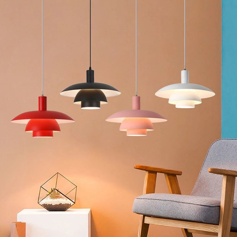 lustre danois créatif soucoupe volante pour café restaurant magasin - vue 5 sur 16