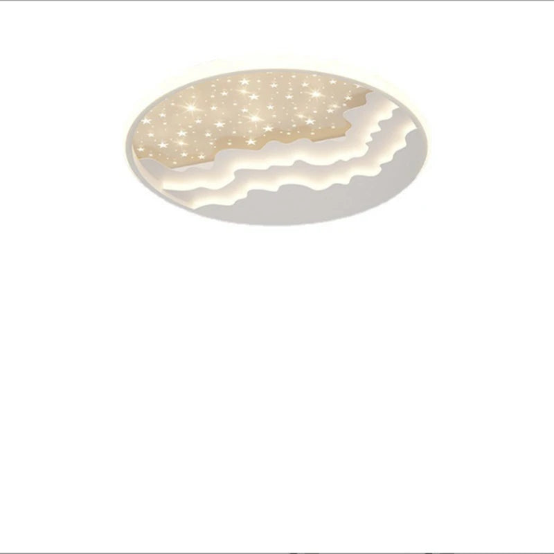 luxe salon plafonnier moderne Intelligent LED décoration intérieure lampes créatif ciel étoilé chambre salle à manger lustre