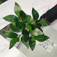 arbustes artificiels eucalyptus branches décoratives pour jardin et mariage