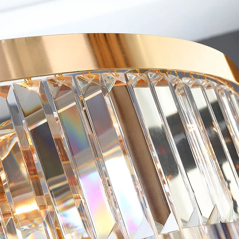 lustre en cristal luxe pour décoration intérieure et éclairage élégant - vue 6 sur 10
