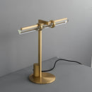 lampe de bureau led moderne en cristal minimaliste pour lecture et travail