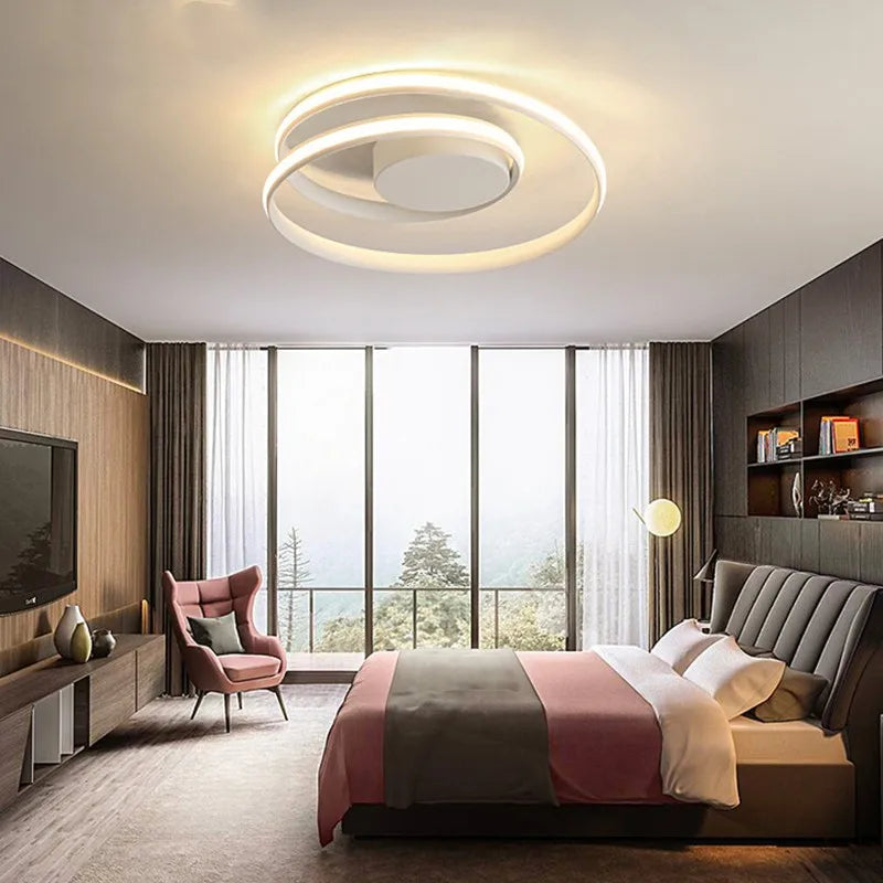 plafonniers led modernes pour éclairage intérieur décoratif