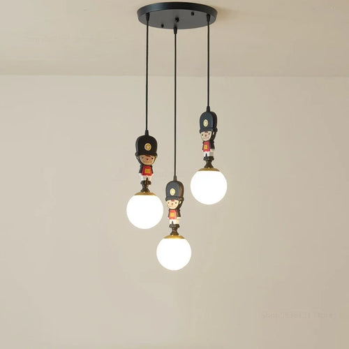 suspension à led créative style nordique pour chambre enfant