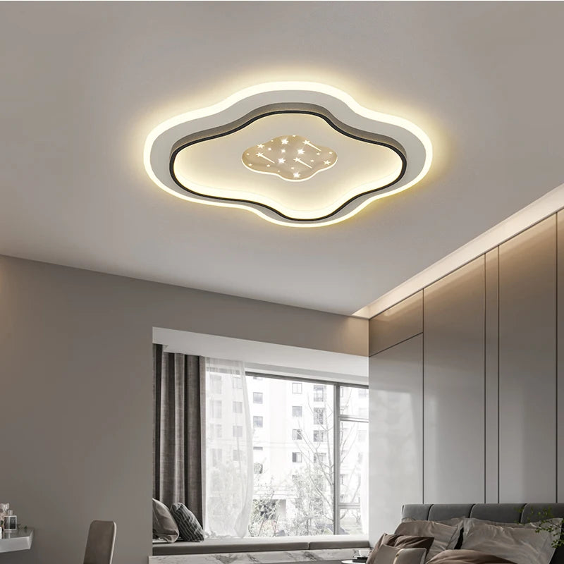 Plafond moderne à LEDs lampe pour chambre cuisine étude éclairage salon luminosité réglable Led plafonnier luminaire