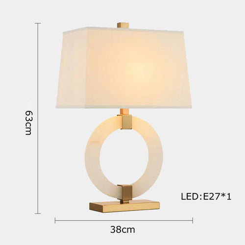 lampe de table rétro en tissu pour décoration intérieure - vue 18 sur 21