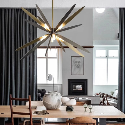 lustre led suspendu décoratif pour éclairage intérieur moderne - vue 4 sur 7