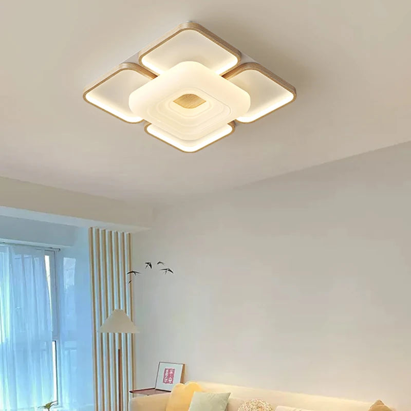 lampe de salon nordique moderne led atmosphérique minimaliste