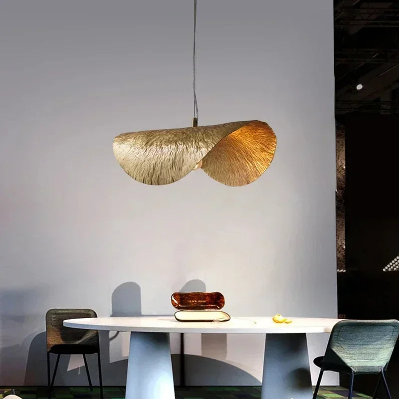 suspension en cuivre design moderne pour éclairage intérieur - vue 5 sur 8