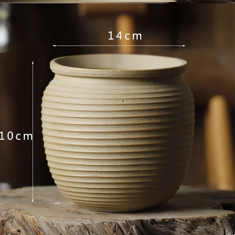 moule en silicone pour pots de fleurs en béton