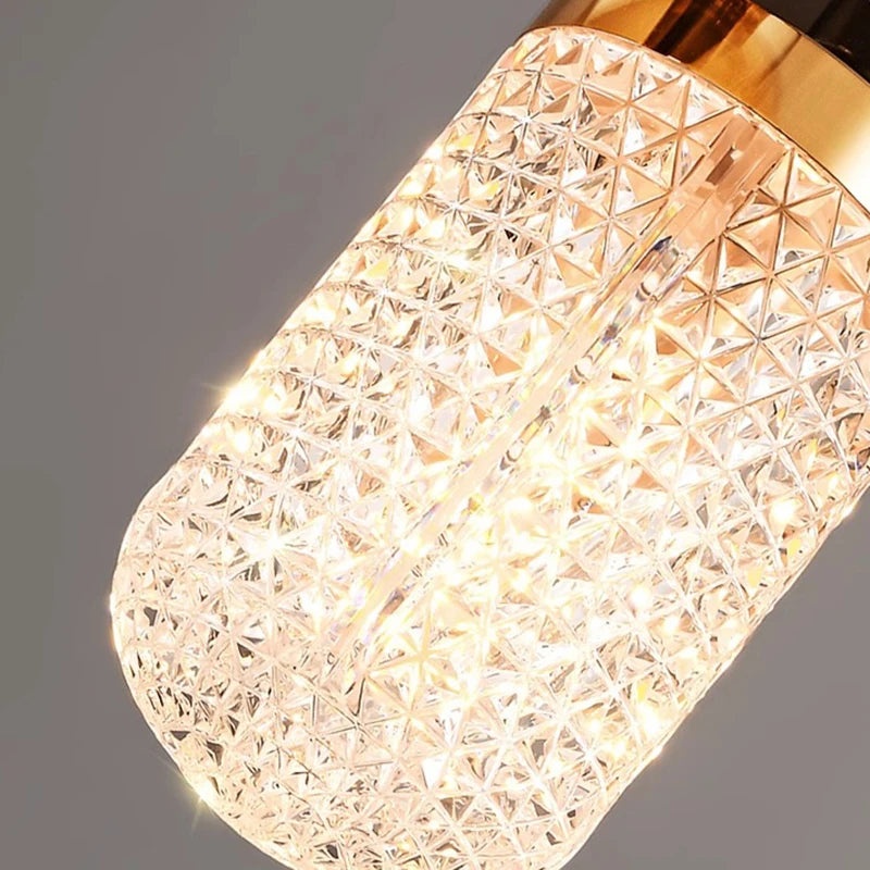 lustre led moderne de luxe pour éclairage intérieur