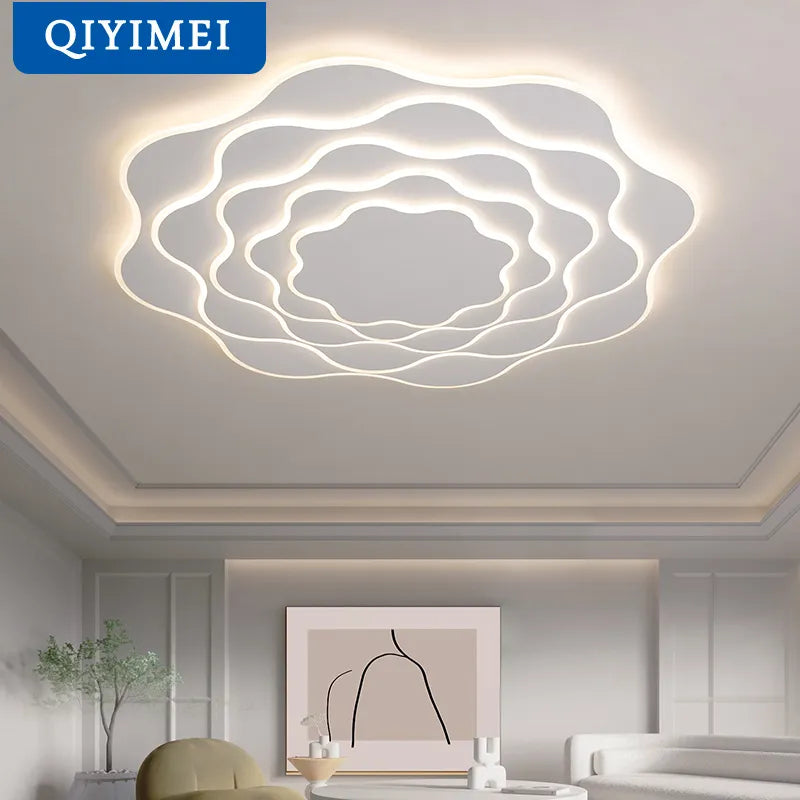 Plafonnier Fer acrylique lumières moderne LED salle à manger chambre Hall Bar lampes éclairage intérieur décor à la maison