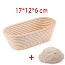 panier à pain en rotin naturel fait main pour fermentation de pâte au levain