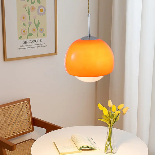 lampe suspendue nordique en verre pour intérieur décoratif - vue 3 sur 8