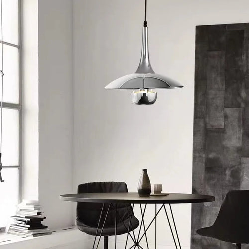 suspension soucoupe volante moderne avec poulie pour bars et restaurants - vue 5 sur 18