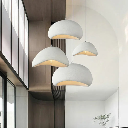 suspension japonaise wabi-sabi design simple pour intérieur - vue 3 sur 30