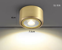 plafonnier en cuivre design moderne pour éclairage intérieur