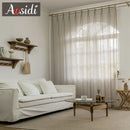 Voilage tulle moderne rayé pour salon chambre fenetre