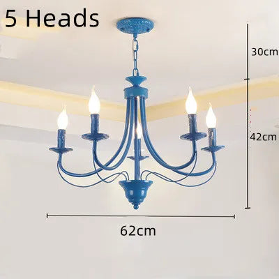 lustre en fer forgé noir et blanc design intérieur moderne - vue 8 sur 23