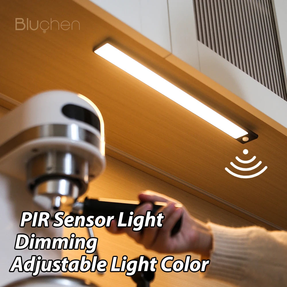 détecteur de mouvement led rechargeable pour armoires cuisine - vue 1 sur 7