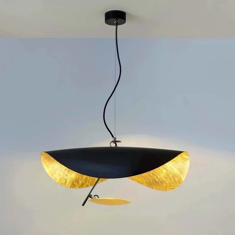 suspension en cuivre design moderne pour éclairage intérieur - vue 3 sur 8