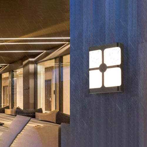 applique murale led extérieure étanche pour jardin balcon - vue 3 sur 10