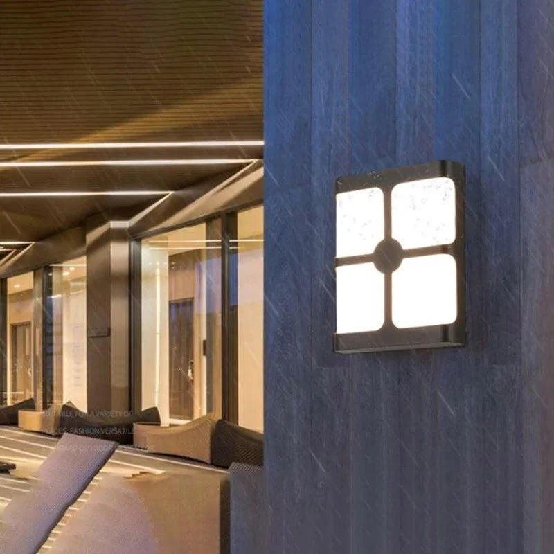 applique murale led extérieure étanche pour jardin balcon - vue 3 sur 10