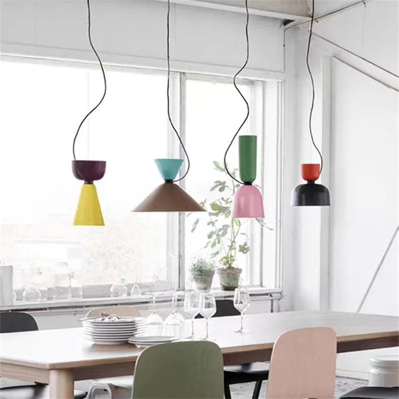 suspension géométrique nordique pour décoration intérieure moderne