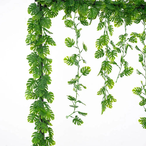 plante artificielle tortue décoration murale couronne de fleurs - vue 3 sur 7