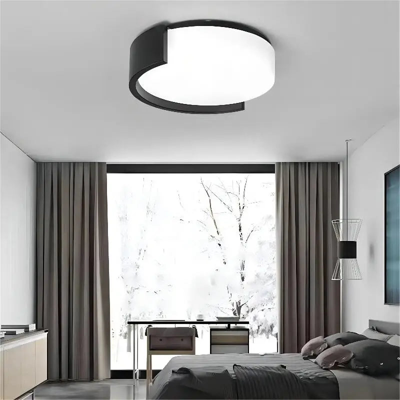 plafonnier led design nordique créatif pour intérieur contemporain - vue 5 sur 8