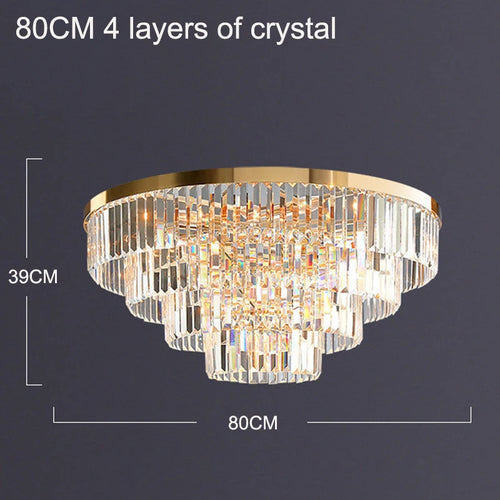 lustre en cristal luxe pour décoration intérieure et éclairage élégant